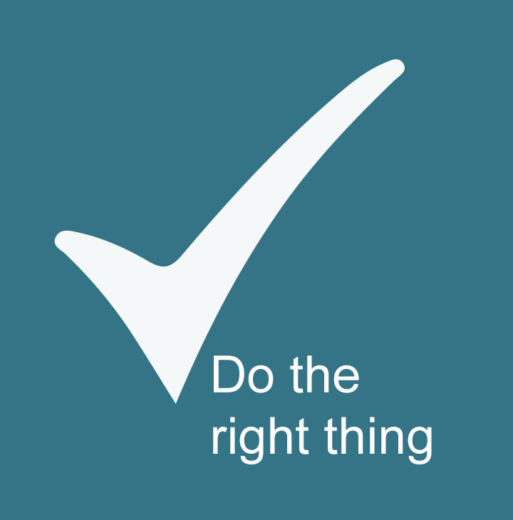 Do the right thing slogan 