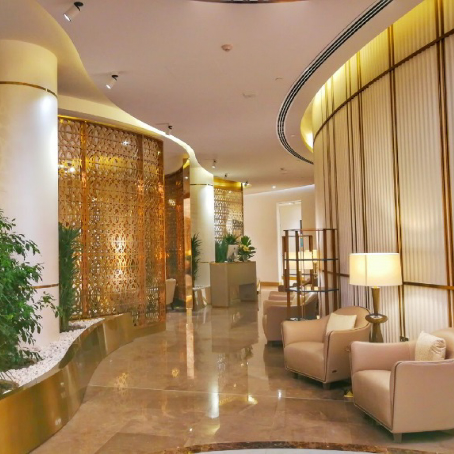 Oman Air Business Lounge