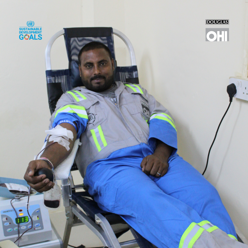 Douglas OHI | Blood Donation Drive at Ghala Camp
